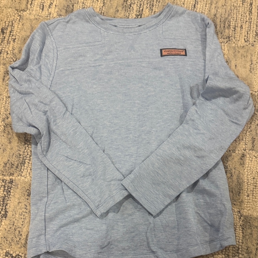 Vineyard Vines Light Blue Long Sleeve Tee